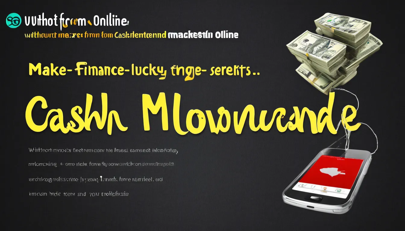 Unlock the Secrets of CashFlowMastermind Make Money Online Finance